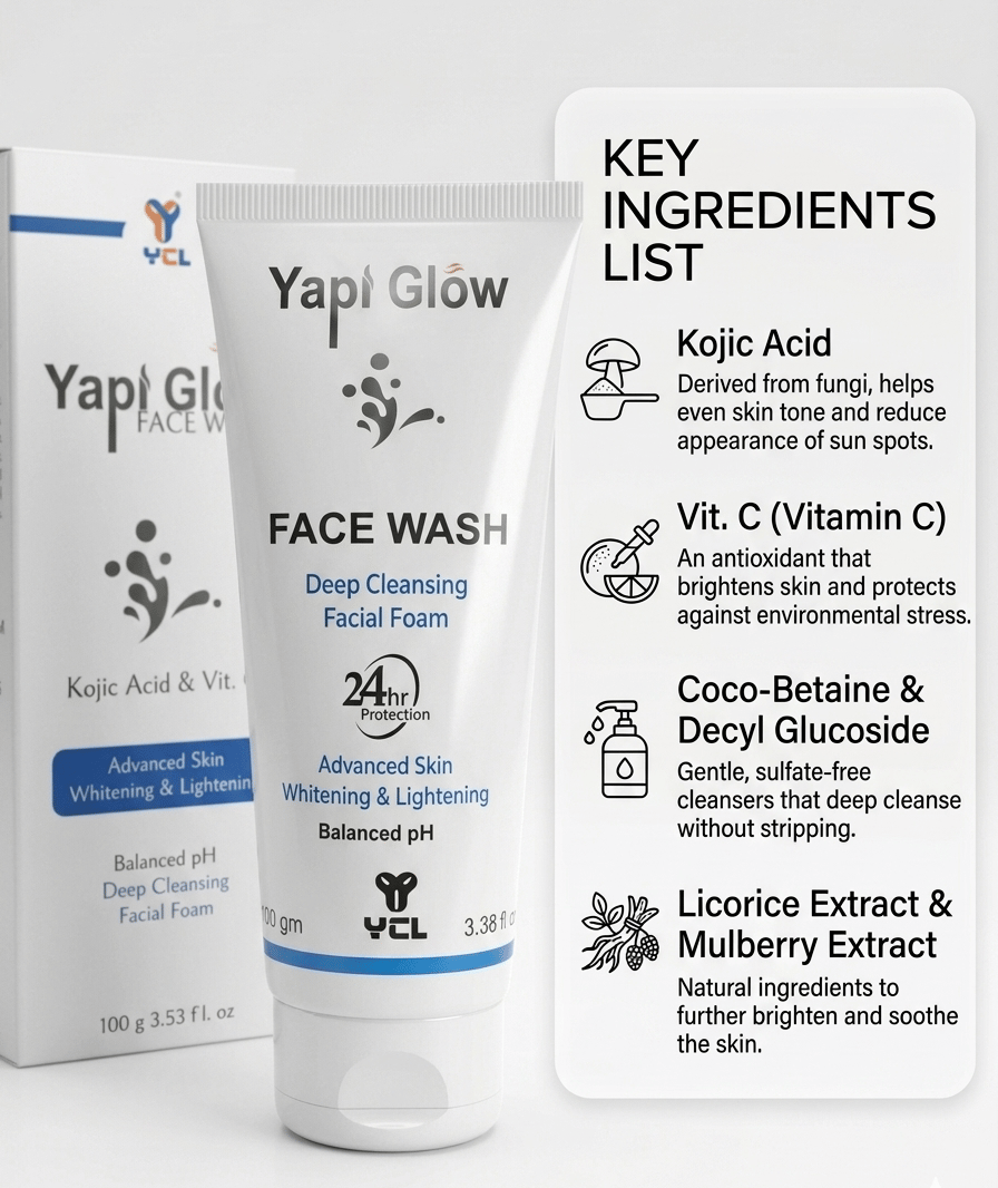 Yapiglow Face Wash 100 G. - Image 3