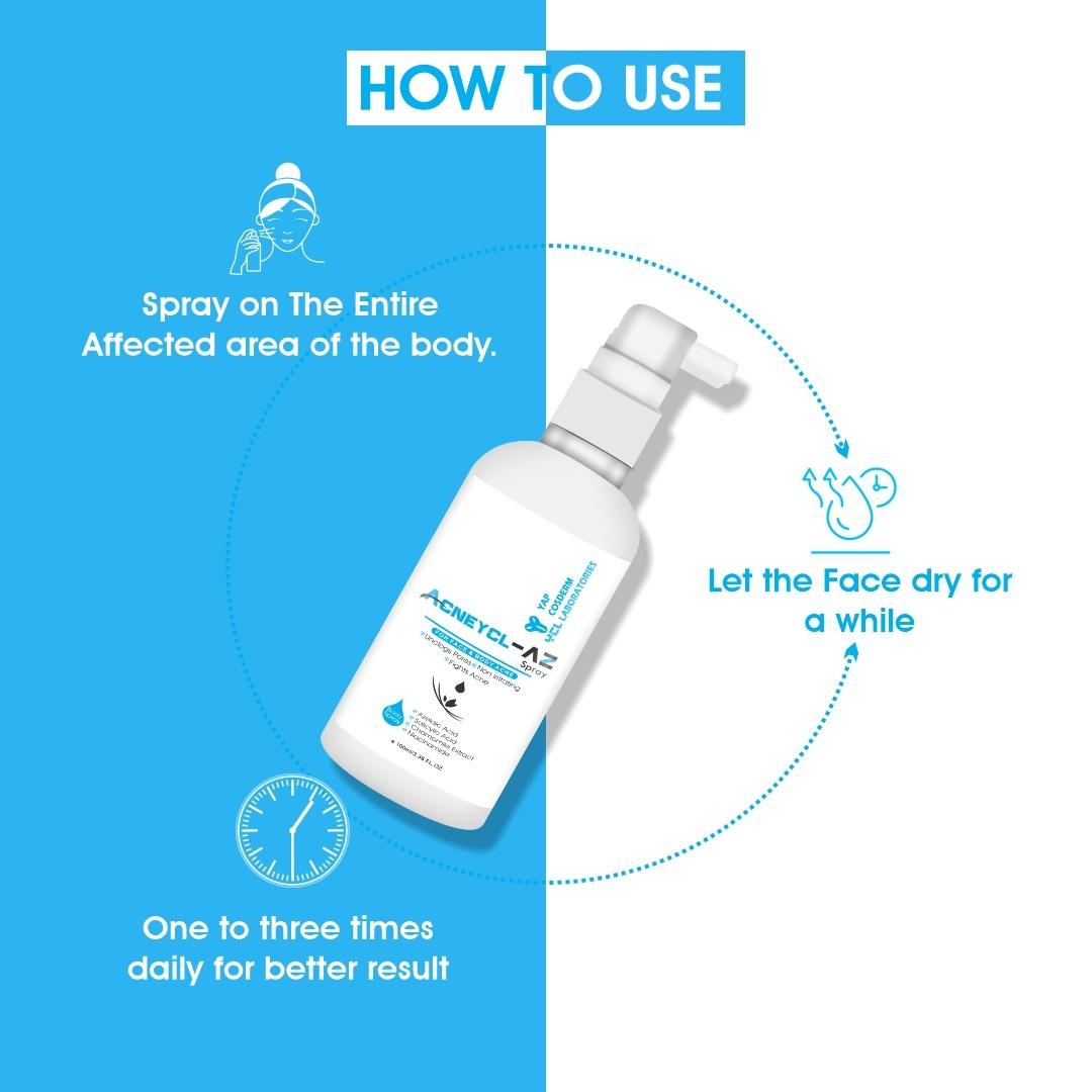 Acneycl-Az Spray Lotion - Image 3