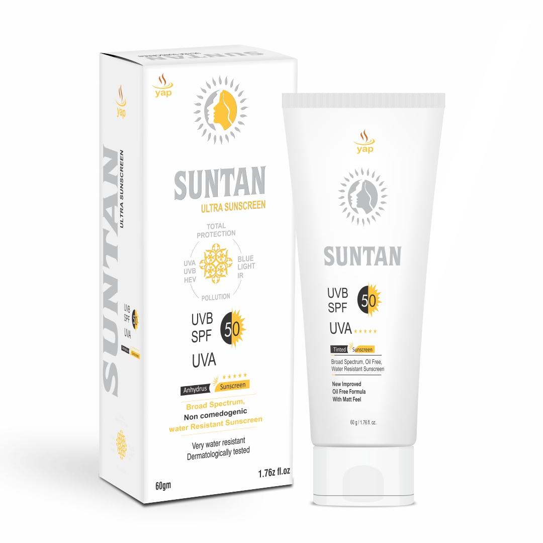 Suntan Aqua Gel Sunscreen With Spf 50  Pa++++