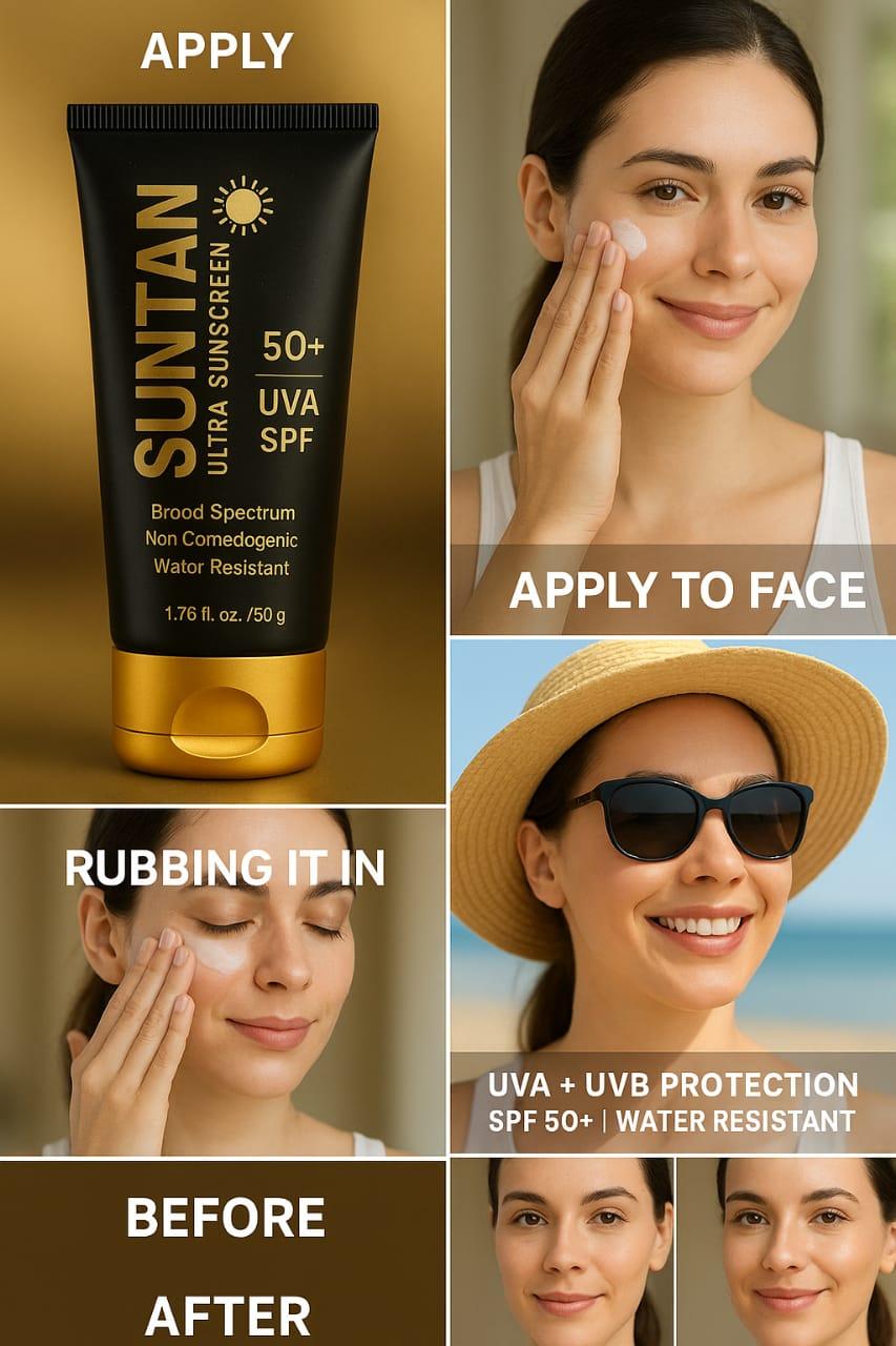 Suntan Ultra  Sunscreen Spf 50+ - Image 3