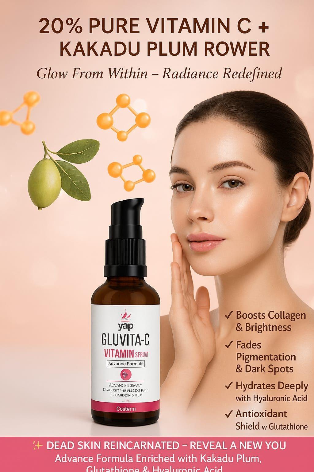 Gluvita-C Vitamin  C Serum - Image 4